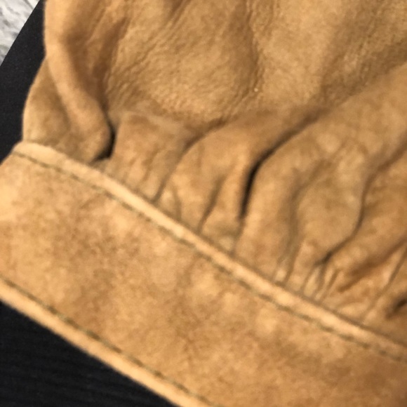 Vintage suede blouse shirt. - Picture 3 of 4